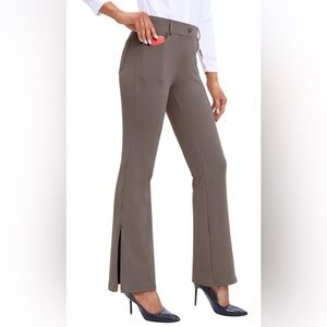 NWT Ewedoos Women’s Stretchy Flare Work Pants with Pockets - Size: XS